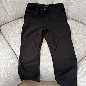 Mario Serrani Elegant Black Trousers